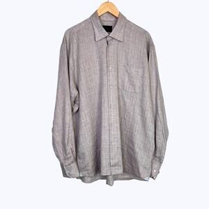 Calder Carmel 100% Linen LS Button Down Shirt Limited Edition 1/150 Men's Large